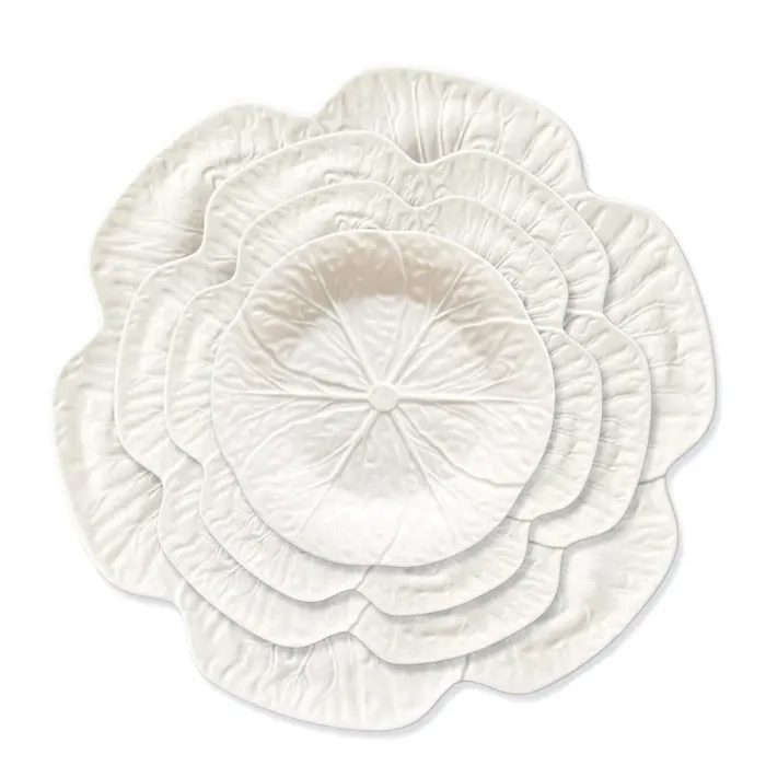 Cabbage Beige by Bordallo Pinheiro Porzellan Brotteller 16,5cm – Bild 2