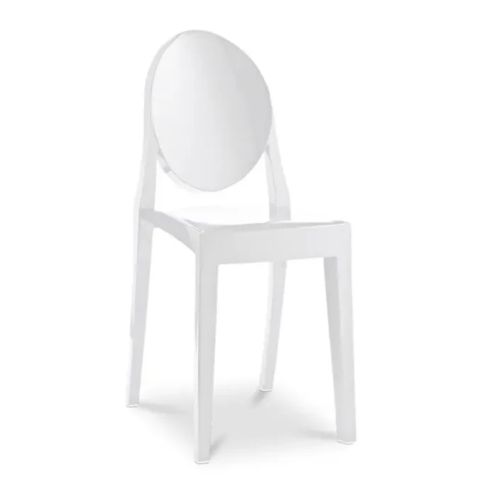 Ghost Style Victoria Chairs white
